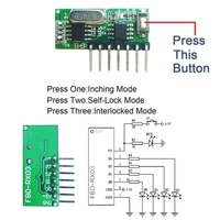 Module commutateur de télécommande sans fil, mini module, micro transmetteur, télécommande, 8 canaux