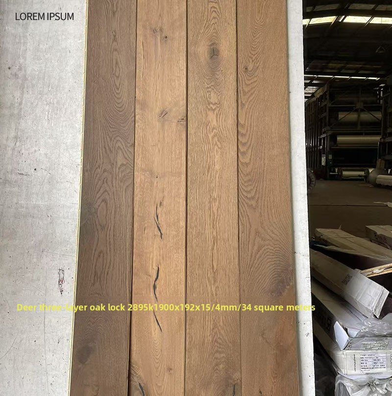 Three layer oak buckle 2895K 32 square meters; 1㎡
