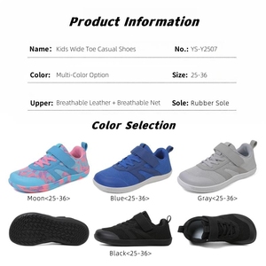 Yoris per <span class=keywords><strong>bambini</strong></span> scarpe leggere da corsa a piedi nudi atletiche traspiranti a goccia Zero scarpe a punta larga naturalmente - Product Image 2