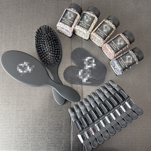Brosses à <span class=keywords><strong>cheveux</strong></span> en poils de sanglier de haute qualité avec poils de sanglier en nylon Extensions de <span class=keywords><strong>cheveux</strong></span> en poils naturels et <span class=keywords><strong>brosse</strong></span> à <span class=keywords><strong>cheveux</strong></span> <span class=keywords><strong>fins</strong></span> - Product Image 1