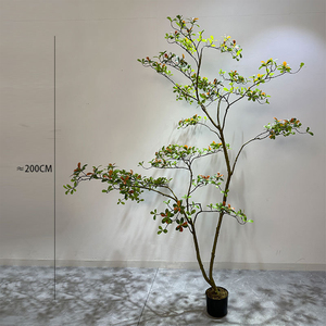 Arbre de Gardenia Artificiel 160CM, Plante en Pot pour Décoration Intérieure, Maison, Bureau et Espaces Commerciaux, Personnalisation OEM ODM - Product Image 2