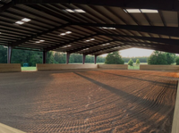 Étable à structure métallique préfabriquée à faible coût/cheval/bâtiment de ferme de moutons/grange/écurie à vendre