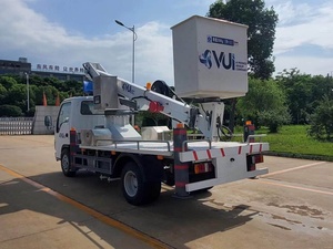 Nueva <span class=keywords><strong>Plataforma</strong></span> <span class=keywords><strong>Elevadora</strong></span> Aérea Diésel de 15m, <span class=keywords><strong>Plataforma</strong></span> de Trabajo Aérea Aislada, Telescópica, Hidráulica, Montada en Camión Isuzu - Product Image 4