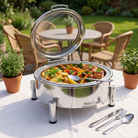 Chauffe-Plat Électrique Professionnel en Acier Inoxydable pour Buffet – Idéal pour la Restauration et les Restaurants