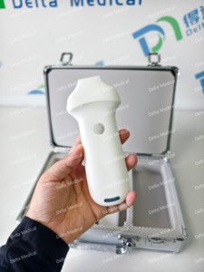 Sonde d'échographie linéaire sans fil DMU62plus à 192 éléments et 32 canaux, avec fréquence 16-20 MHz, pour la chirurgie plastique et esthétique du visage - Product Image 5