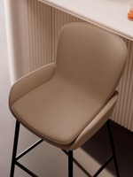 Chaises hautes de bar en cuir PU de luxe moderne, mobilier de salle à manger de haute qualité, articles d'ameublement pour la maison, hôtels, gymnases, chambres, cuisines