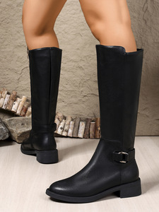 أحذية نسائية برقبة عالية (بوت) فوق الركبة - Product Image 4