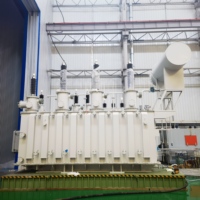 Transformateur de puissance haute tension triphasé immergé dans l'huile, tout cuivre, à deux enroulements, S11 110 kV 16000/20000 kVA