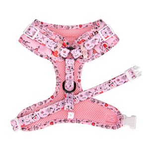 カラーリーシュ付きの豪華なカスタムフルドッグハーネス - Product Image 3