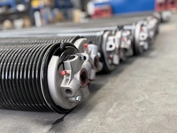 Pegas Torsi Baja Tahan Lama OEM Grosir untuk Pintu Garasi Industri, Perlengkapan Rolling Shutter