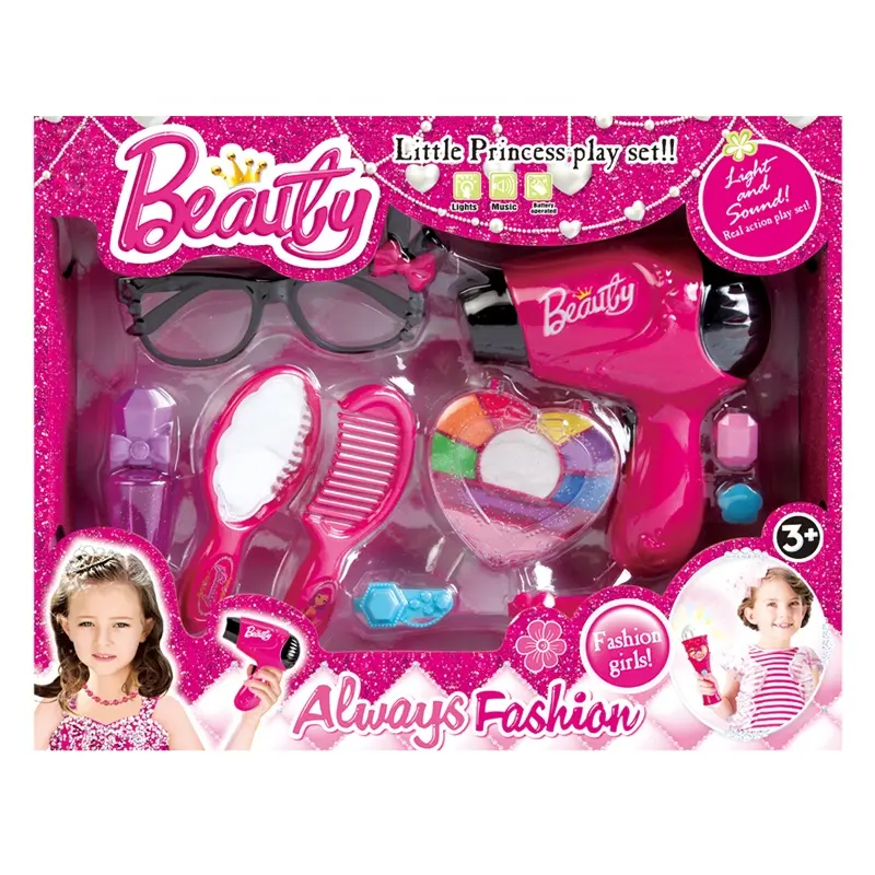 Wholesale Girl Beauty Make Up Play Set Fashion Toys For Kid