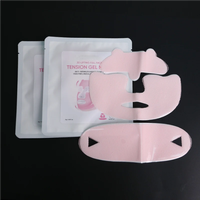 Masque facial en feuille de collagène 3D rose OEM pour un lifting en V, hydratation profonde, raffermissement et resserrement de la peau du visage et du cou, soin complet du visage