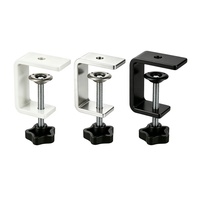 Support de table universel réglable sans perçage, fixation par pince en C pour bord de table, support de bureau à pince en C