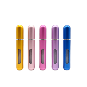 Botella probador <span class=keywords><strong>de</strong></span> Perfume <span class=keywords><strong>de</strong></span> vidrio <span class=keywords><strong>de</strong></span> aluminio <span class=keywords><strong>de</strong></span> cabeza redonda <span class=keywords><strong>de</strong></span> 5ml, atomizador <span class=keywords><strong>de</strong></span> Spray económico y recargable para suero para el cuidado <span class=keywords><strong>de</strong></span> la piel - Product Image 3