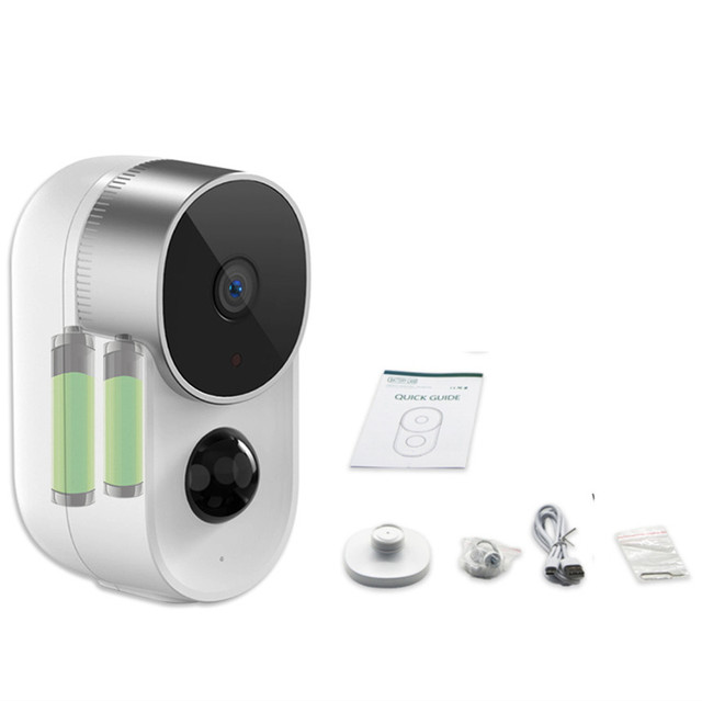 Tuya 1080P PIR Wireless Night Vision Smart Security Camera System Lower Power Home Battery Operated Network CCTV Camera Wifi
