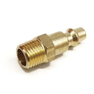 Acoplador rápido de latón de rosca macho NPT de 1/4" - Product Image 2