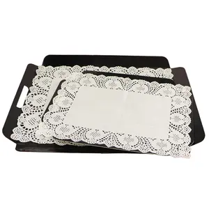 Hot Sales Gold Silver Rectangle Cake Boards Cake Tray Paper Plate Cake Paper 201529