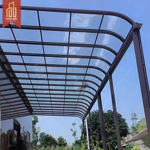 Lớn Slide - Out trở lại cửa và LED sáng tạo phong cách tán bóng râm Patio vườn ban công ngoài trời có thể thu vào trong Châu Âu mái hiên - Product Image 1