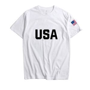 Camiseta Deportiva Unisex de Manga Corta para Equipo de Baloncesto, Mini Campamento de Entrenamiento Durant USA, Uniforme de Equipo Harden, Algodón Puro - Product Image 3