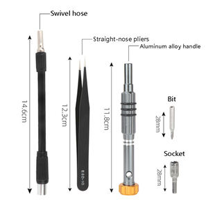 <span class=keywords><strong>Kit</strong></span> d'outils de <span class=keywords><strong>démontage</strong></span> et de réparation pour téléphones portables et ordinateurs, jeu de tournevis multifonction 68-en-1 - Product Image 4