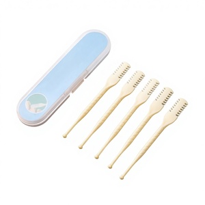 Tondeuse manuelle double face pour les <span class=keywords><strong>poils</strong></span> <span class=keywords><strong>du</strong></span> <span class=keywords><strong>nez</strong></span> avec <span class=keywords><strong>rasoir</strong></span> pour le nettoyage et la coupe - Product Image 1