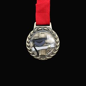 Персонализированная гравировальная медаль для выпускного колледжа на заказ, заказ на заказ, Студенческая медаль на память, выпускная медаль - Product Image 6