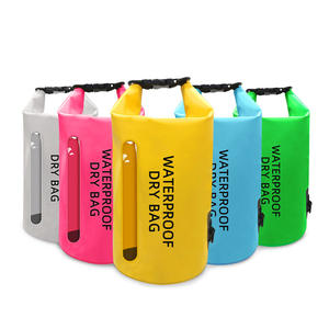 Bolsa impermeable para deportes al aire libre, bolsa de almacenamiento para rafting, natación, uso en la playa, amarillo, gris, verde - Product Image 1