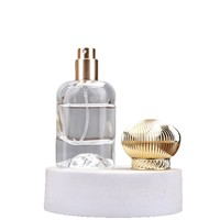 Doully Volcano Base Prêt à expédier Pulvérisateur à pompe sérigraphié Parfum Vaporisateur portable rechargeable en verre Bouteille vide Diffuseur de roseaux