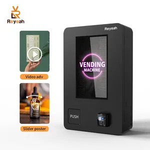 21.5 Inch Touch Screen Small Vending Machine Id Age Verification Nayax Payment System Mini Desktop Vending Machine