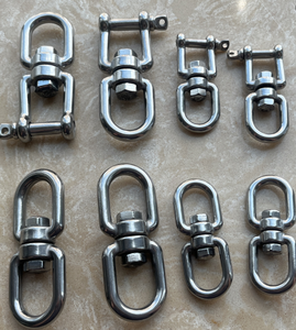 Heavy Duty M8 Anneau pivotant <span class=keywords><strong>Crochet</strong></span> à œil à double extrémité Spinner en acier inoxydable 304 - Product Image 6