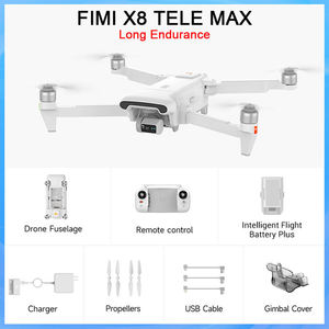 FIMI X8 <span class=keywords><strong>Tele</strong></span> MAX double caméras Zoom grand angle 4K Night Shot Haut-parleur 4G 47 Min Autonomie de la batterie Drone - Product Image 2