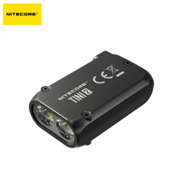 NITECORE TINI2 Max 500 Lumens Dual-Core Cerdas Luar Ruangan USB-C Isi Ulang Gantungan Kunci LED Mini Senter Camping untuk Gigi EDC