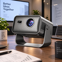 Projecteur vidéo, lampe projecteur coucher de soleil, mini projecteur, projecteur 4K, projecteur portable, vidéoprojecteur, projecteur de jeu, Android DLP