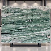 Marbre vert exotique pour tables en pierre design, comptoirs et décoration intérieure