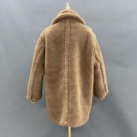 Abrigo de piel suave de oso de peluche para mujer, abrigo de peluche para Otoño e Invierno
