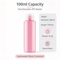 Flacon vide pour lotion cosmétique 100ml 150ml 200ml 250ml 300ml 500ml – Bouteille rechargeable pour soins de la peau, shampoing, gel douche