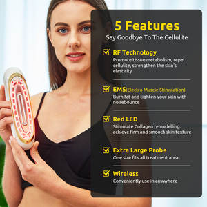 2025년형 팻 아이언 리프팅 뷰티 디바이스, 얼굴 바디 조각 및 피부 재생 Ems 리프트 스킨케어, 남녀공용 안티에이징 기기 - Product Image 2