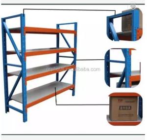 <span class=keywords><strong>Étagère</strong></span> robuste à une rangée pour entrepôt, rayonnage métallique économique pour marchandises - Product Image 3