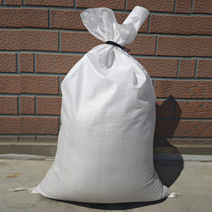 Bolsa Tejida de PP Blanca de 25-100 kg, Ecológica, de Grado Alimenticio, con Asa Termosellada, Resistente, para <span class=keywords><strong>Semillas</strong></span> de Vegetales de 50 kg - Product Image 4