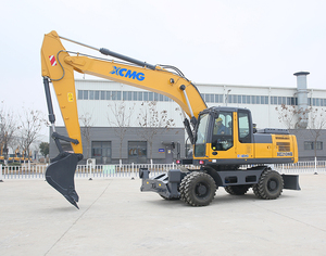 Gebruikt fabrieksmodel 21 ton giekwielgraafmachine XE210WB met goede prijs - Product Image 5