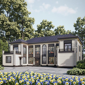 Casa a due piani del contenitore della struttura d'acciaio pesante per gli uffici o le residenze delle ville di vacanza - Product Image 2