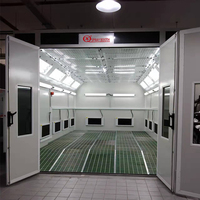 Cabine de peinture automobile à infrarouge pour atelier de carrosserie, prix compétitif