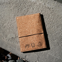 Agenda en liège personnalisé, cadeaux écologiques imprimés en sérigraphie