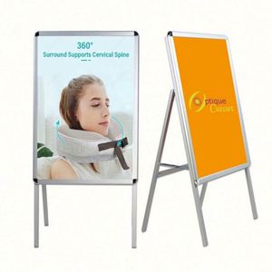 Outdoor Advertising Metal a <b>Frame</b> Pavement Sign Stand Sidewalk Sign for <b>Poster</b> Boards - Product Image 1