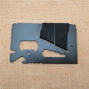 Kim loại thẻ tín dụng đa công cụ thẻ tín dụng biểu tượng tùy chỉnh 14-in-1 <span class=keywords><strong>Tiny</strong></span> Pocket Survival đa-công cụ thẻ cắm trại Nguồn cung cấp - Product Image 5