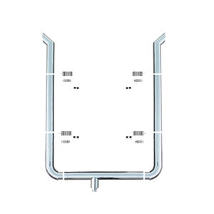ピータービルト379用トラックパーツチノ排気スタックキットデュアル8インチスタック - Product Image 1