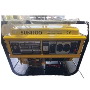 Sunhoo <b>Power</b> Gasoline <b>Generator</b> 5Kw 6Kw 4-Stroke Single Phase 110V 220V Portable For Construction Emergency Use - Product Image 3