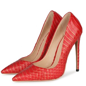 Chaussures habillées à talons aiguilles pour femmes, design spécial, imprimé animal, grande taille 47, escarpins d'été à bout pointu pour jeunes femmes - Product Image 1