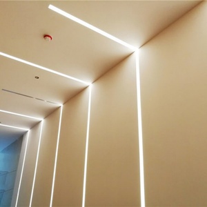 Luz Lineal LED Empotrable de Aluminio Enlazable, Blanco Cálido, 1200 mm, Iluminación Lineal para Biblioteca, Oficina, Centro Comercial, Gimnasio - Product Image 4