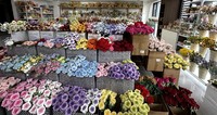 Buket Bunga Rajut Siap Pakai Grosir, Bunga Lily Merah, Bunga Daisy Putih, Buket Benang untuk Hadiah Ulang Tahun, Pernikahan, Dekorasi Rumah